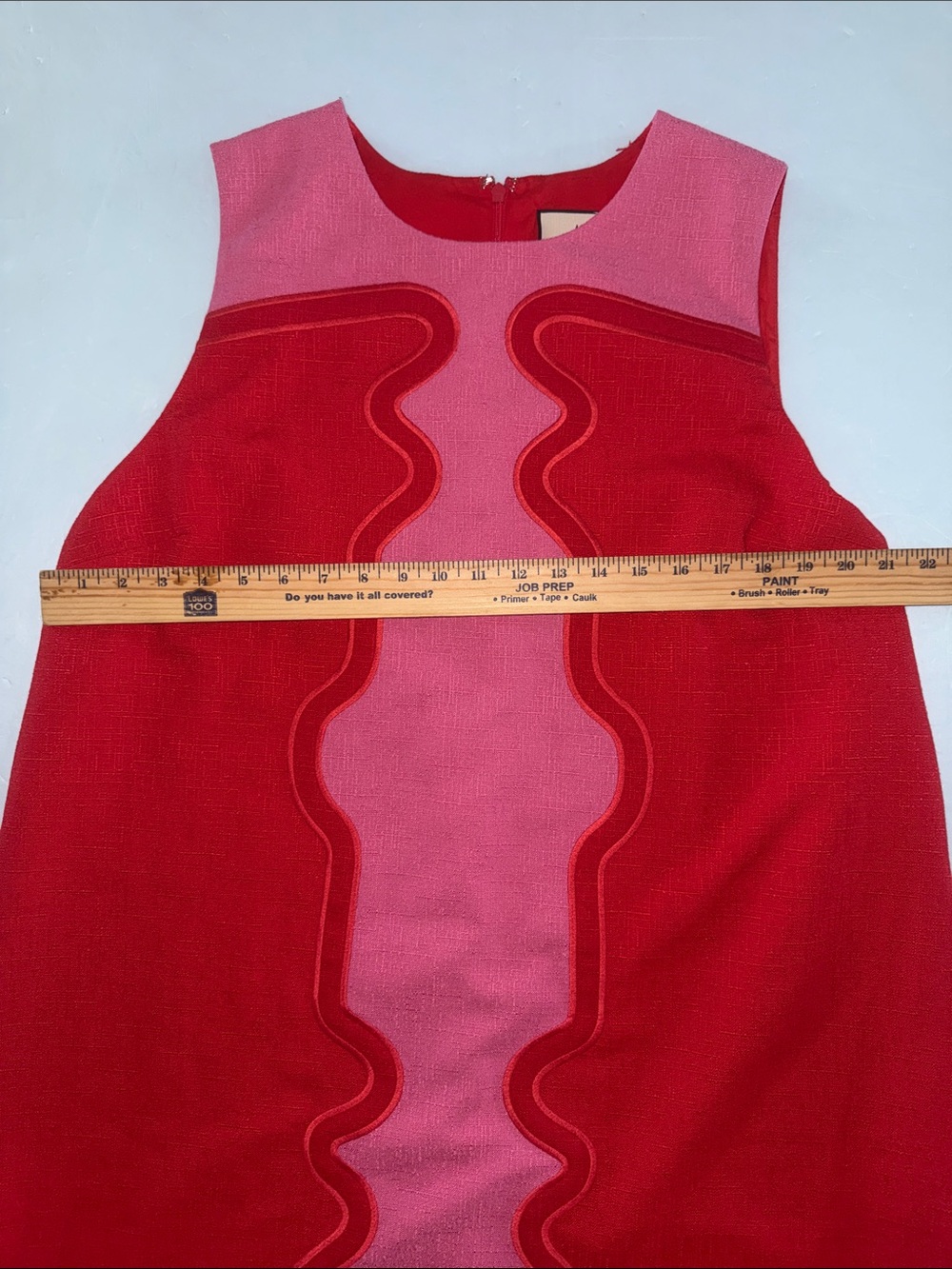 TUCKERNUCK Dress Poppy and Hot Pink Marlowe Party Cocktail Preppy XXL Retro Mod - Picture 3 of 12